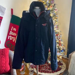 Mens Hollister Coat Large